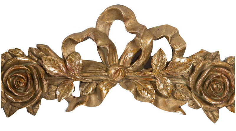 Biscottini Fregio decorativo finitura oro anticato L47xPR2xH15 cm