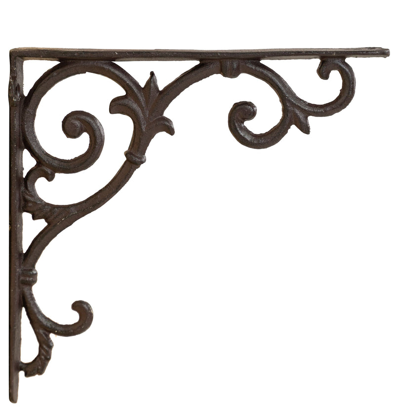 Biscottini Mensola a muro in ghisa finitura ruggine anticata Molto solida robusta Offerta