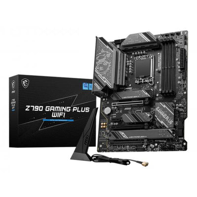 Scheda madre Msi Z790 GAMING PLUS WIFI - Supporto processori Intel Socket 1700 12/13th/14th Gen Intel Core, Pentium Gold and Celeron - Ram 4x DDR5 - Hdmi, DisplayPort - RAID 0,1,5,10 - Usb3.0 /
