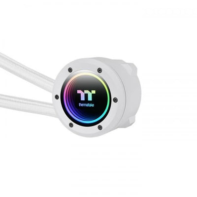 Thermaltake TH240 V2 ARGB Processore Liquid cooling kit 24 cm Bianco 1 pz
