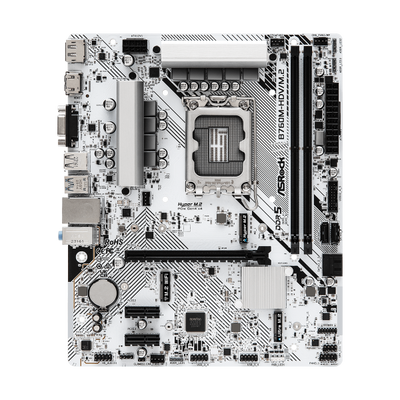 ASRock B760M-H/M.2 - Motherboard - micro ATX - LGA1700-Sockel - B760 Chipsatz - USB-C 3.2 Gen 1, USB 3.2 Gen 1 - Gigabit LAN - Onboard-Grafik (CPU erforderlich)
