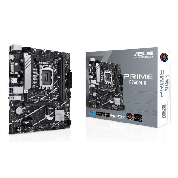 ASUS MB B760M-K , LGA 1700, USB3.2 GEN 1,MB