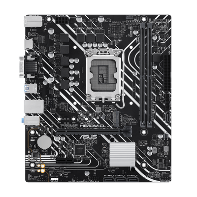 ASUS MB H610, PRIME H610M-D, LGA 1700, 2DDR5, M.2, HDMI/VGA/COM, 4SATA, 90MB1G80-M0EAY0