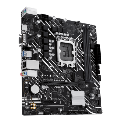 ASUS MB H610, PRIME H610M-D, LGA 1700, 2DDR5, M.2, HDMI/VGA/COM, 4SATA, 90MB1G80-M0EAY0