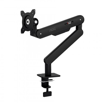 AOC AM400B Supporti a parete per TV 86,4 cm [34] Scrivania Nero (AOC AM400B - Mounting kit [monitor arm, clamp mounting base, grommet mount, gas spring] - adjustable arm - for flat panel - aluminium