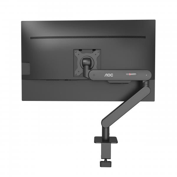 AOC AM400B Supporti a parete per TV 86,4 cm [34] Scrivania Nero (AOC AM400B - Mounting kit [monitor arm, clamp mounting base, grommet mount, gas spring] - adjustable arm - for flat panel - aluminium