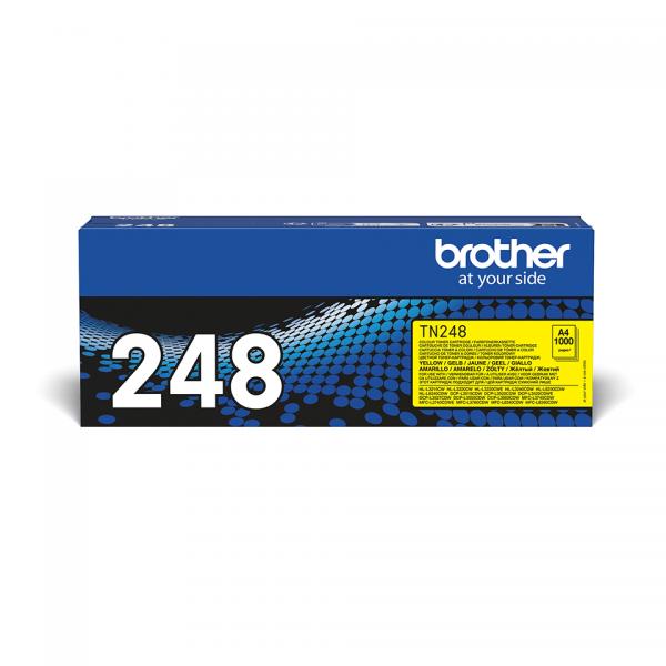 Toner inchiostro giallo TN248Y per stampanti BROTHER - 1000 pagine