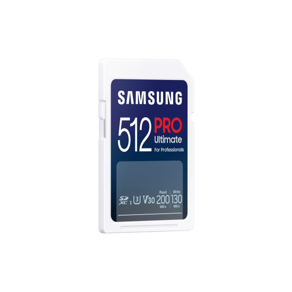 Samsung PRO Ultimate SD Card - Scheda di memoria 512GB (Mb-Sy512S 512 Gb Sdxc Uhs-I - Warranty: 12M)
