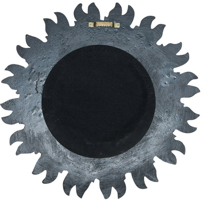 Biscottini Specchiera da appendere diam.L43xPR2 cm finitura foglia oro anticato.