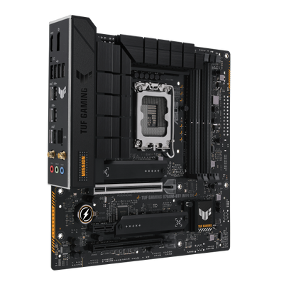 ASUS MB B760, TUF GAMING B760M-BTF WIFI D4, LGA 1700, DDR4, MATX, 90MB1E50-M0EAY0, HYDDEN CONNECTOR