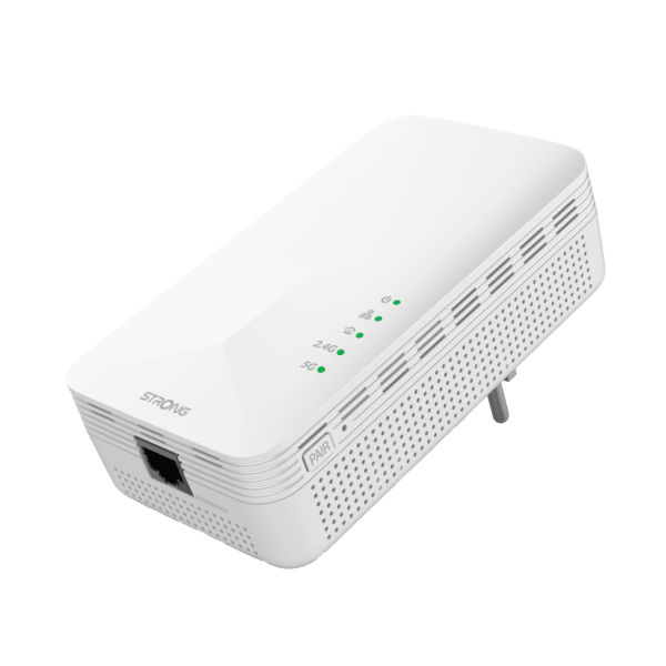 Kit Powerline Wi-Fi 1000 UE V2 1x Adattatore Powerline Wi-Fi 1000 + 1x Adattatore Powerline 1000 Bianco 2 pz