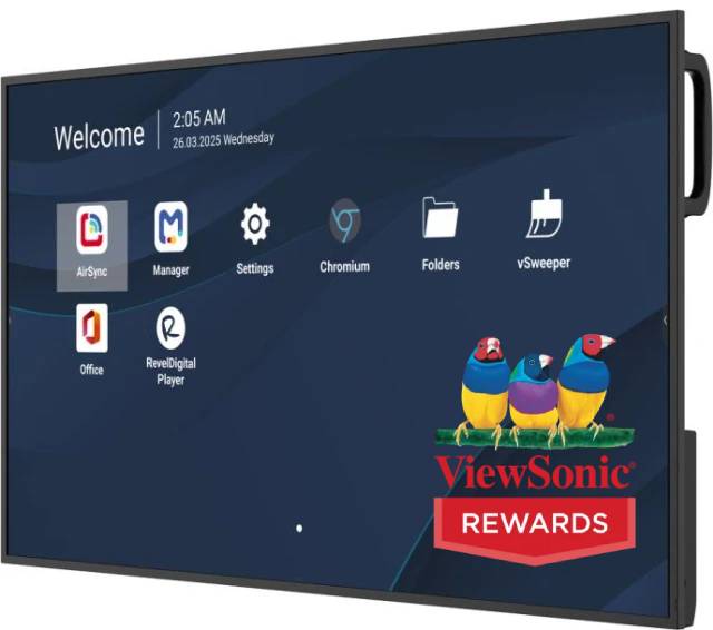 MON 55DS UHD MM DVI HDMI VESA 4K 500NIT 8GB 32GB ANDR 14 24/7 PD65W