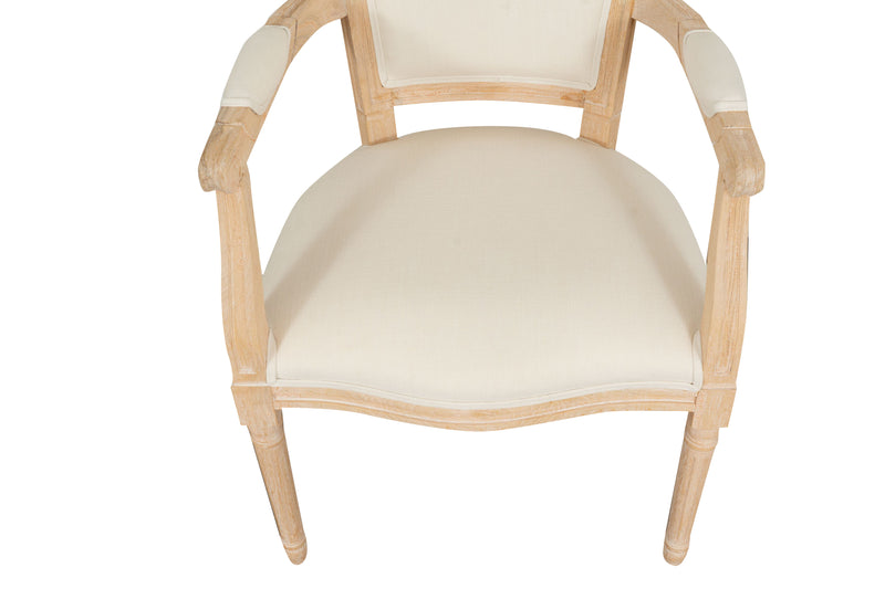 Biscottini Sedia imbottita in legno massello di olmo Poltrona dimensioni larghezza