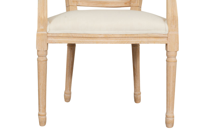 Biscottini Sedia imbottita in legno massello di olmo Poltrona dimensioni larghezza