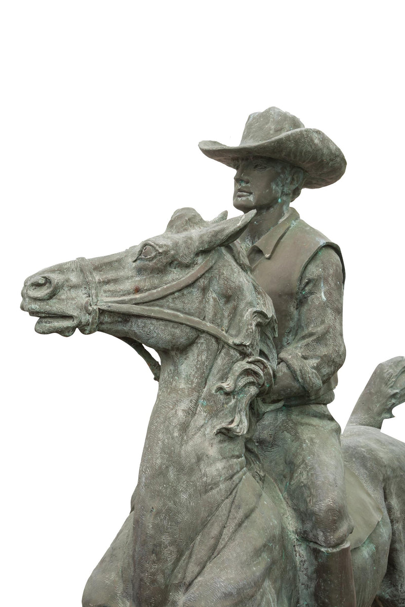 Biscottini Statua in fusione di bronzo L230xPR70xH220 cm Scultura dimensioni realizzazione