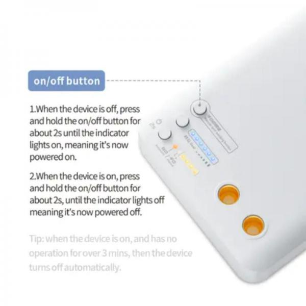 CoreParts MOBX-TOOLS-084 strumento di riparazione di dispositivi elettronici (Portable Spot Welder for - Batteries QianLi Macaron Max, - 4000mAh/65C for iPhone 11-14PM Battery - Warranty: 12M)