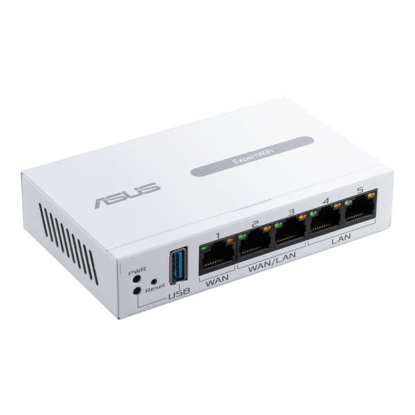 Asus ExpertWiFi EBG15 è un Router Cablato VPN Gigabit Ethernet con 5 porte.