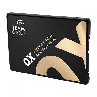 Team Group QX T253X7512G0C101 drives allo stato solido 512 GB 2.5 Serial ATA III SLC (Team 512GB QX SSD, 2.5, SATA3, 3D QLC NAND, R/W 560/500 MB/s, 7mm)