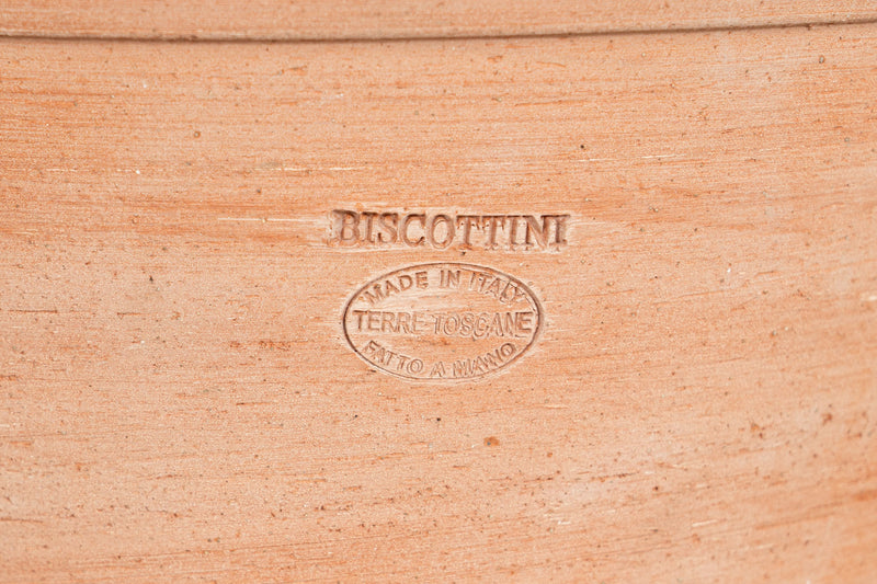 Biscottini Vaso in Terracotta 100% Made in Italy interamente Lavorata a Mano realizzato