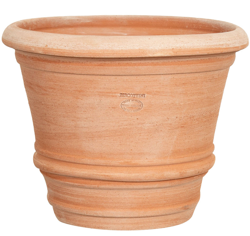 Biscottini Vaso in Terracotta 100% Made in Italy interamente Lavorata a Mano realizzato
