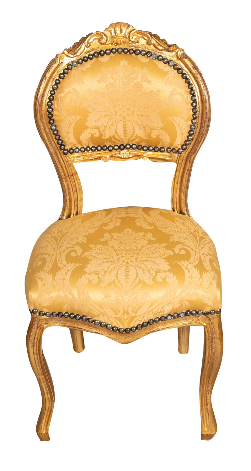 Biscottini SEDIA STILE FRANCESE LUIGI XVI IN LEGNO MASSELLO DI FAGGIO poltroncina XVI,