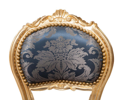 Biscottini SEDIA STILE FRANCESE LUIGI XVI IN LEGNO MASSELLO DI FAGGIO poltroncina XVI,