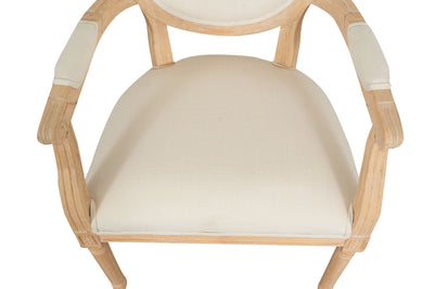 Biscottini Sedia imbottita in legno massello di olmo Poltrona dimensioni larghezza