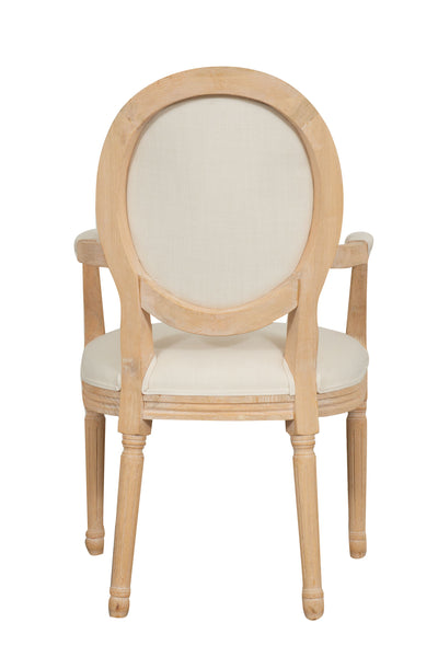 Biscottini Sedia imbottita in legno massello di olmo Poltrona dimensioni larghezza