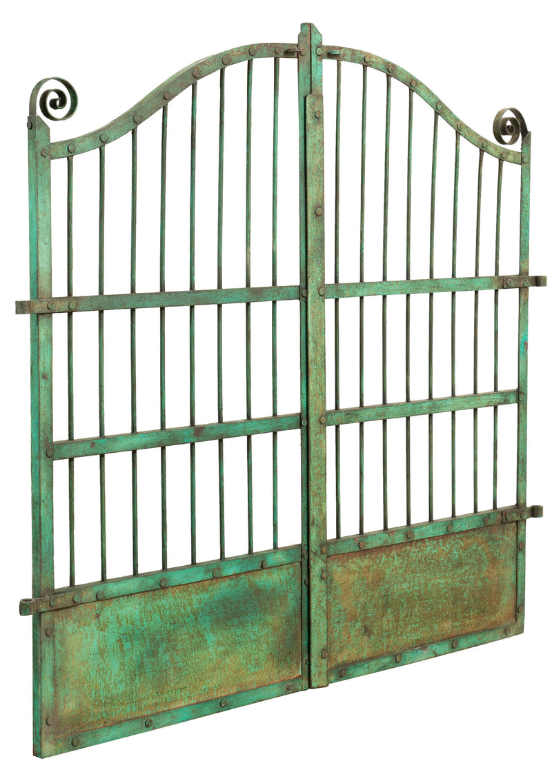 Biscottini Cancelletto in ferro finitura antico anticata Molto Robusto cancello Offerta