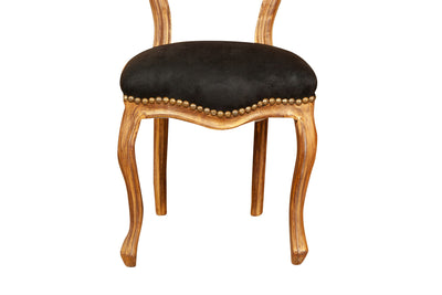 Biscottini Sedia poltroncina stile francese Luigi XVI in legno massello di faggio finitura oro