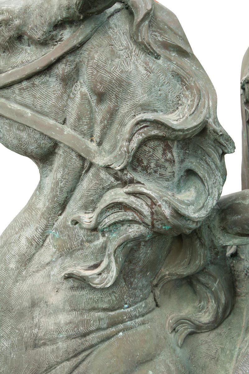 Biscottini Statua in fusione di bronzo L230xPR70xH220 cm Scultura dimensioni realizzazione