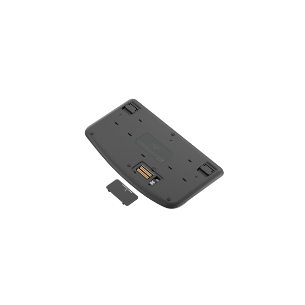 Logitech Ergo Series - Tastiera - wireless - 2,4 GHz, Bluetooth LE