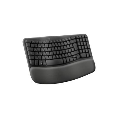 Logitech 920-012332 tastiera Ufficio RF senza fili + Bluetooth QWERTY Nordic Grafite (WAVE KEYS FOR BUSINESS GRAPHITE - PAN - 2.4GHZ/BT NORDIC-613 - B2B) - Versione Tedesca