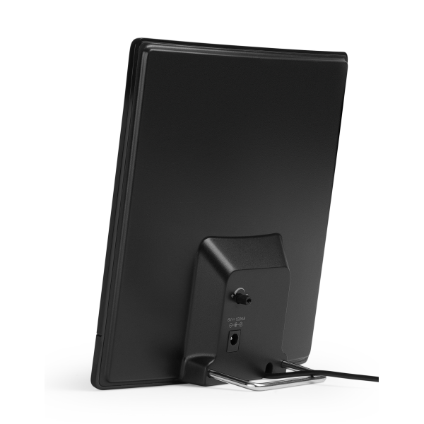 Antenna Amplificata At52 R1 Con Digitale Terrestre Filtri AntI-Interferenza 4g E 5g Porta Usb Colore Nero