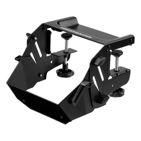 Il SimTask Steering Kit è un supporto per volanti che ti permette di collocare il tuo volante in posizione piana, l&