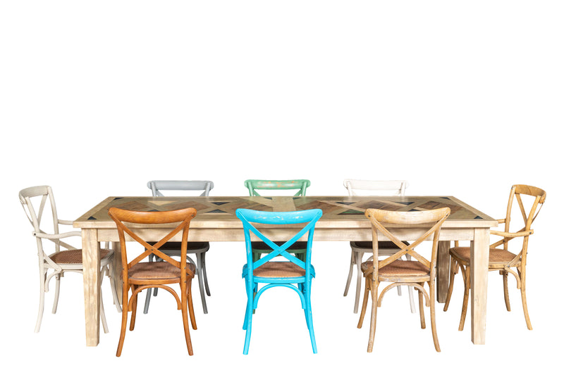 Biscottini Sedia Thonet in massello di frassino e seduta rattan finitura Naturale L45xPR50xH88 cm