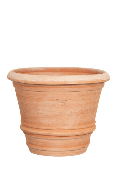 Biscottini Set 2 vasi in Terracotta 100% Made in Italy interamente Lavorati a Mano