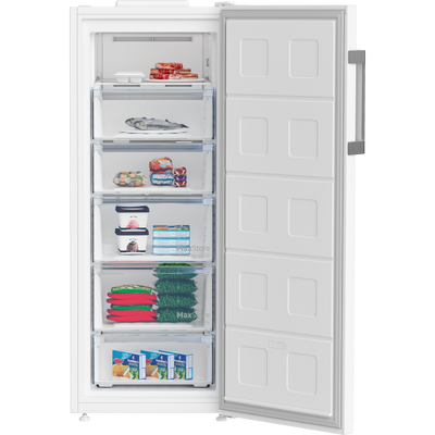 Beko Congelatore Verticale 271lt E Totalnofrost 5cas.bianco B3rfne274w