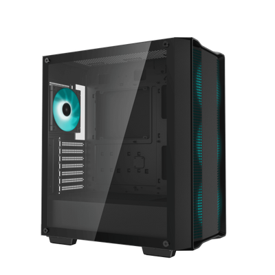 CASE MID TOWER CC560 V2 BLK 3+1x120 LED