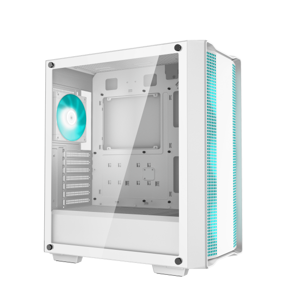 DeepCool CC560 V2 wei Midi Tower Gehuse ATX/mATX/Mini-ITX Glasfenster