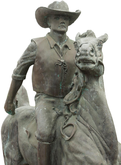 Biscottini Statua in fusione di bronzo L230xPR70xH220 cm Scultura dimensioni realizzazione