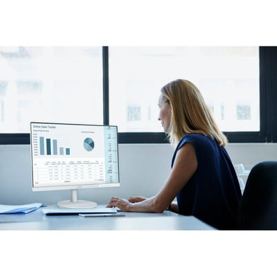 Philips Monitor 24" Ips Fhd Multimediale Vga/hdmi Bianco 241v8aw/00