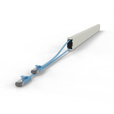 PATCHBOX CONE46STPBL cavo di rete Blu 2,5 m Cat6a U/FTP [STP] (PATCHBOX.ONE 46RU CAT.6A STP CASSETTE,BLUE 1,8M + 0,7M)