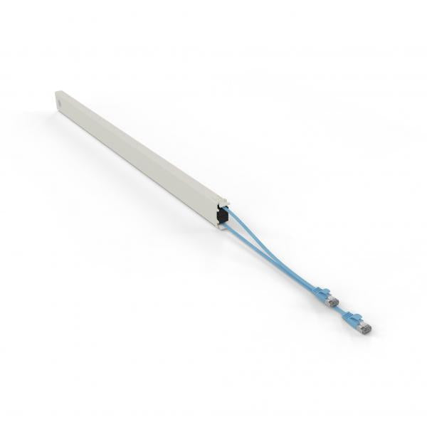 PATCHBOX CONE46STPBL cavo di rete Blu 2,5 m Cat6a U/FTP [STP] (PATCHBOX.ONE 46RU CAT.6A STP CASSETTE,BLUE 1,8M + 0,7M)