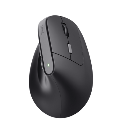 Mouse wireless Ergonomico Trust Bayo II - Mano destra - Verticale - RF Wireless - Ottico - 2400 DPI