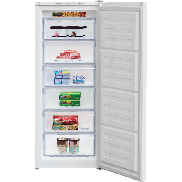 Beko Congelatore Verticale 210lt E 6cassetti Bianco Rfsa210k40wn