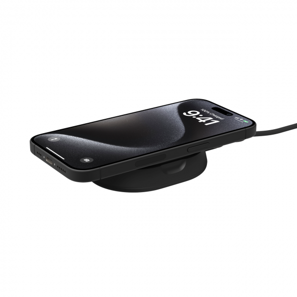 Belkin SUPPORTO RICARICA WIRELESS QI2 15W + ALIMENTATORE (BOOST CHARGE PRO CONVERTIBLE - QI2 15W MAGNETIC CHARGING STAND)