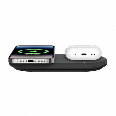 Belkin BoostCharge Pro 2-in-1 - Tappetino di ricarica induttivo