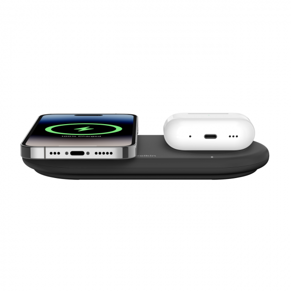 Belkin BoostCharge Pro 2-in-1 - Tappetino di ricarica induttivo