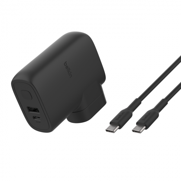 Belkin CARICABATTERIA DA MURO E DA VIAGGIO 25W + 5K PB (HYBRID WALLCHARGER 25W +5K POWERBANK)